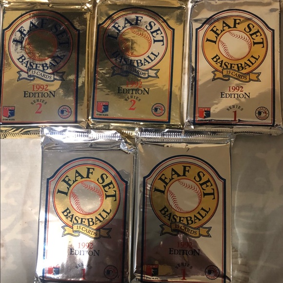 Leaf Baseball ⚾️ 92 series 1 - Picture 1 of 6